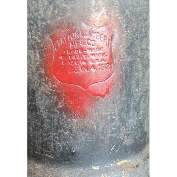 Wood Handle Antique Clayton & Lambert Mfg Co Gas Blow Torch Pat 1921 Untested - Picture 3 of 10